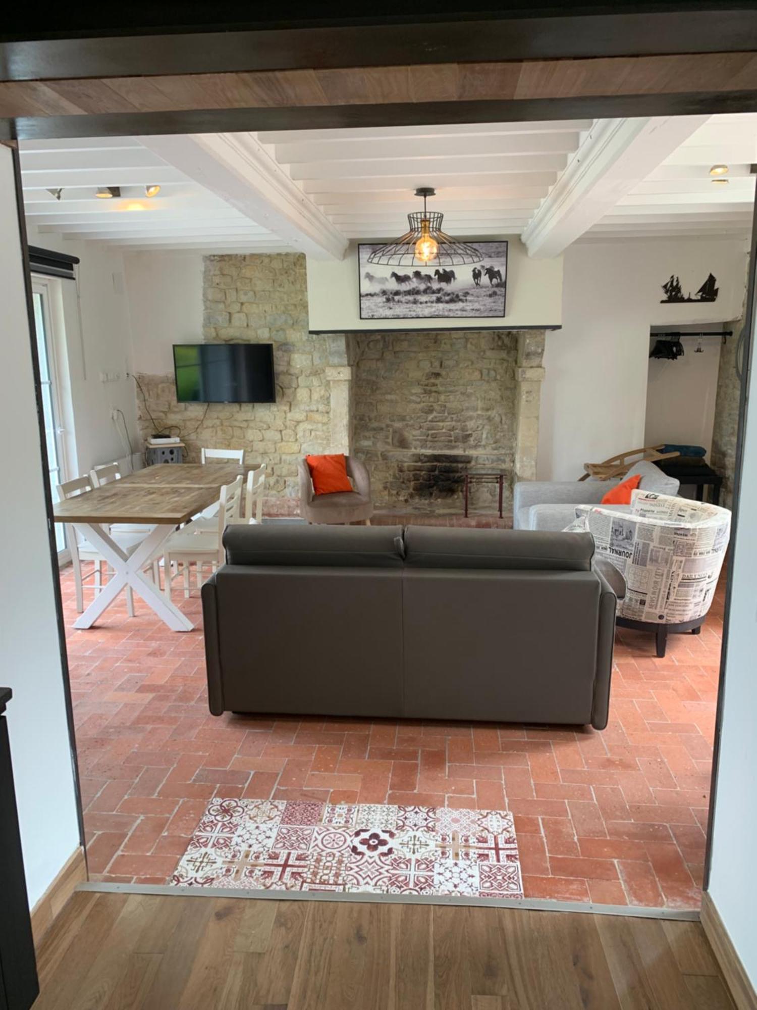 Comfortable House For 6 Guests In Saint-Come-Du-Mont Villa Exterior photo