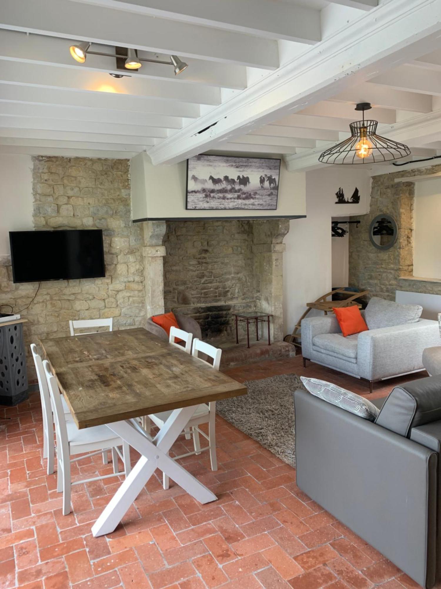Comfortable House For 6 Guests In Saint-Come-Du-Mont Villa Exterior photo